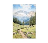 IYTAFGYT Great Basin National Park Watercolor Print Canvas Poster Bedroom Decor Landscape Decor Gift 12x18inch(30x45cm)