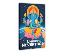 IYTAFGYT Hindu Elephant God Neptune Poster Canvas Poster Wall Art Print Picture Paintings 20x30inch(50x75cm)