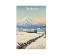 IYTAFGYT Hokkaido Region Japan Canvas Poster Wall Art Print Picture Paintings 12x18inch(30x45cm)