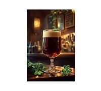 IYTAFGYT Irish Stout Art Canvas Poster Wall Art Print Picture Paintings 20x30inch(50x75cm)