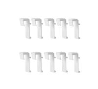 iYueMps 10pcs No Drilling Roller Blind Bracket Roller Blind Fittings Clamp Holder Sash Door Holder for Most Roller Blinds,Double Roller Blinds Hanging