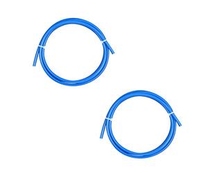 iYueMps 2pcs 1m PTFE Teflon Tube 2mm ID 4mm OD PTFE Tube for 1.75mm Filament 3D Printer