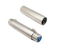 iYueMps 3 Pin XLR Adapter 1 Set XLR Gender Changer 3Pin XLR Male to Male Adapter XLR Female to Female Adapter for Audio Microphone