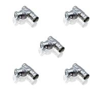 iYueMps 3 Way BNC Adapter BNC T Type Splitter,5pcs Male to 2 Female Connector for Coaxial Cable CCTV Video Security Camera