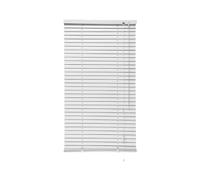 iYueMps Aluminium Venetian Blind, 100 x 130 cm, White, Protection from Light and Sunlight, Mountable Without Holes, Assembly Kit Included for Home, Office, School