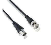 iYueMps BNC Extension Cable 1m Male to Female Coaxial Cable for CCTV | Professional RF Coaxial Cord,Pure Copper Conductors, for TV, Security Systems, Video Transmission & Lab Testing Equipment