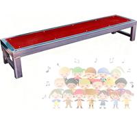 IYUESQ 1/2/3 Level Portable Choral Risers Choir Stairs Platform, Choir Singing Steps for Classroom Church, Group Photo Lectern Podium Staircase Stand, Tiered Tread Steps 1Tier