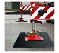 IYUESQ 12x12 16x16 20x20 24x24 Inch Crane Poly Outrigger Pads, Square Stackable Stabilizing Landing Pad, Unbreakable Rv Leveling Pads for Asphalt/Grass/Dirt/Gravel(4pcs,60x60x5cm/23.6x23.6x2in)