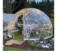 IYUESQ Garden Tent, Pop Up Gazebo Bubble Tent, Garden Dome Bubble Tent, 12ft Clear Dome Tent, Greenhouse Camping Tent, Weatherproof Geodesic Dome Tent For Outdoor
