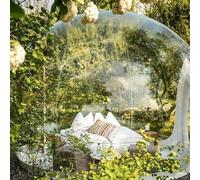 IYUESQ Inflatable Bubble Camping Tent, Bubble House Outdoor Screen House, Waterproof Clear Dome Camping Cabin, for Family Camping, Backyard Party, Stargazing,3M/10FT