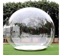IYUESQ Inflatable Bubble House, Clear Dome Camping Tent, Indoor/Outdoor Inflatable Bubble Camping Tent with Quiet Air Blower for Kids Camping Adult Family Party Stargazing,5M/16.5FT