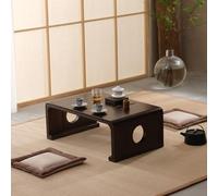 IYUESQ Japanese Floor Table Wooden Modern Tatami Coffee Table Low Japanese Tea Table Japanese Coffee Table Low Table for Sitting on The Floor for Living Room Tea Tatami Office Tatami.