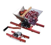 IYUESQ Manual Fruit Crusher with Dual Handle, Large Capacity Pulp Maker for Commercial Restaurant Use (Grape Crusher)