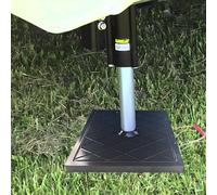 IYUESQ Outrigger Pads, Waterproof Stabilizer Pads for Crane Wrecker Tow Truck RVs Forklift Landing Mat, High Density Leveling Pad Portables 70x70x6cm/27.6x27.6x2.4in