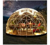 IYUESQ Transparent Bubble Tent Dome House Camping Tent, Bubble Tent Camping Tent, 5-7 Person Outdoor Camping Tent, for Family Camping, Backyard Party, Music Festival, Stargazing,2.9M