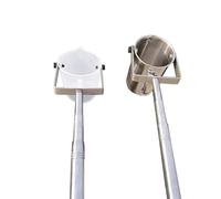 IYUESQ Water Sampling Dipper System,Pendulum Beaker Sampler Ladle, Telescopic Rod Water Sample Collector, River Deep Water Sampler Kit For Sewage Testing(Plastic 1000 Ml,1.17~4m)