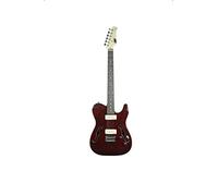 IYV 6 String ITF-450 TRD PRS Solid-Body Electric Guitar, Trans Red, Right