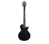 IYV 6 String IYV-ILP-400FR Solid Body wilth Floyld Rose Tremelo Electric Guitar, Satin Black, Right (ILP-400FR)