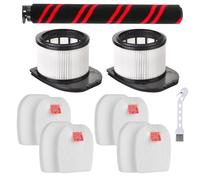 IZ402UKTSB Roller Brush Accessories and Filter Replacement for Shark IZ400UK IZ400UKT IZ400EU IZ420UKT IZ420 Stratos Anti Hair Wrap Plus Pet Pro Cordless Stick Vacuum Cleaner Replacement Parts