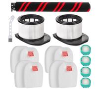 IZ420UKT Roller Brush Accessories and Filter Replacement for Shark IZ400UK IZ400UKT IZ400EU IZ420UKT IZ420 Stratos Anti Hair Wrap Plus Pet Pro Cordless Stick Vacuum Cleaner Replacement Parts