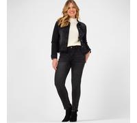 Izabel London Embellished Slim Crop Leg Jeans BLACK SIZE 10