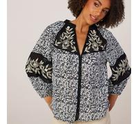 Izabel London Embridered Floral Blouse MULTI SIZE 10