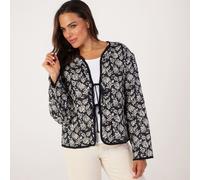 Izabel London Quilted Reversible Jacket MULTI SIZE 10
