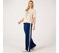 Izabel London Striped Edge Trouser CHARCOAL SIZE 12