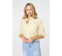 Izabel London Striped Long Sleeve Shirt - 18 - Yellow