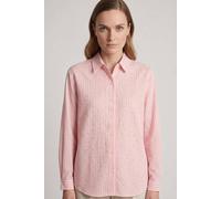Izabel London Women's Striped Sparkle Detail Long Sleeve Shirt in Pink | Size: 10