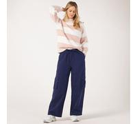 Izabel London Utility Trousers BLACK SIZE 10