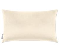 Izabela Peters Cushions With Covers Included, Filled Cushion, Eco-Friendly Velvet Cushions, 50 x 30 cm, Ivory Cream, Chair Cushions, Sofa Cushions, Seat Cushions
