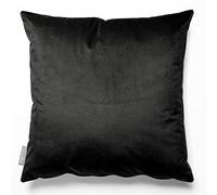 Izabela Peters Cushions With Covers Included, Filled Cushion, Eco-Friendly Velvet Cushions, 60 cm, Charcoal Black, Chair Cushions, Sofa Cushions, Seat Cushions, Large Cushions