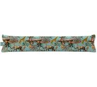 Izabela Peters Luxurious Eco-Friendly Draught Excluder - Safari Voyage - Blue Surf - Standard - Window Door Seal, Fabric Draft Excluder Cushion Stopper For Door Bottom