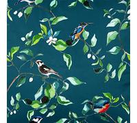Izabela Peters Luxury Upholstery Curtain Fabric - Eco-Friendly Velvet - Designer Blind, Craft, Sewing Fabric by The Metre - Rawlinson Nab - Teal - Sample