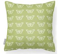 Izabela Peters Outdoor Cushions Waterproof, 43 cm, Filled Outdoor Cushion, Butterfly - Perpetual Green, Garden Furniture Cushions, Outdoor Seat Cushions, Garden Chair Cushions