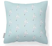 Izabela Peters Outdoor Cushions Waterproof, 43 cm, Filled Outdoor Cushion, Seagulls - Duck Egg, Garden Furniture Cushions, Outdoor Seat Cushions, Garden Chair Cushions