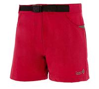 Izas Ivar Trekking Shorts Women, womens, 8434076621562, Mineral Red/dark Grey, XL