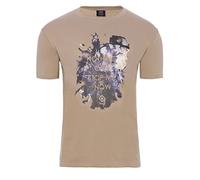 IZAS Men Albany Outdoor Short Sleeve T-shirt - Stone, Small