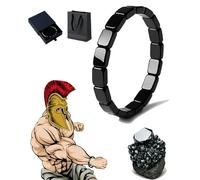 Izbdcy Hemios Hematite Bracelet, 2026 New Hemys Hematite Bracelet Men - Natural Way to Reclaim Your Masculine Edge, Legendary Hematitefor Men - Inspired by Roman Generals & Viking Warriors (1PCS)