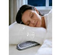 Izbdcy Pillow Speakers for Sleeping, Bluetooth Bone Conduction Pillow, Under Pillow Speaker Bluetooth, Music Flows Directly into Your Dreams, Leaving Your Ears Completely Unburdened (White)