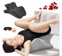 Izbdcy Sweet Spot Pillow,Sweet Spot Pillow,27 Degree Couples Pillows Intimacy Pillows for Adults Cuddling,Fast Rebound for All Postures,Make the Rhythm of Love More Comfortable (Black)