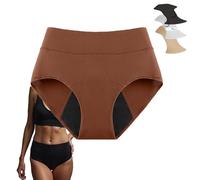 Izbdcy Vera's Leakproof Underwear for Women Over 60, Vera FluidCore Seamless Underwear for Incontinence - No More Leak (UK, Alpha, M, Regular, Regular, 1, Savanna Dune)