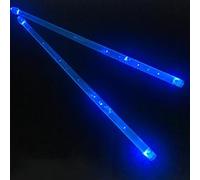 ize, Glow in the Dark Stage Performance Sticks, Polymer Material, 406mm Length, 14mm Diameter, 125g, Compatible with Drum Set for Night Show Party (Color: Random)