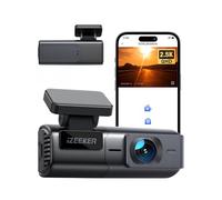 iZEEKER 1440P Dash Cam with WiFi, 2.5K QHD Dashcam, Mini Dash Camera with WDR, G-Sensor Emergency Recording, Loop Recording, 24H Parking Mode Supports, Voice Prompt