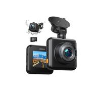 iZEEKER Dash Cam Front and Rear with SD Card 1080P Full HD Car Camera Dashboard, Dual Dashcam for cars 170 Wide Angle, G-sensor, Night Vision, WDR