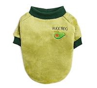 Izefia Dog Sweater Fleece Winter Warm Coat Green S