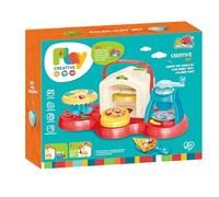 iZEL Kids Play Dough Set - DIY Pizza Maker Clay Kit - Fun and Creative Pretend Play for Kids with Pizza Oven, Toppings Molds, and Accessories - Perfect for Imagination and Sensory Development