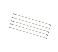 IZHAOGJING 5Set Stainless Steel Electric Bike Cycle Bicycles Spokes & Nipples 12G x 190/191/ 200/203/208/215/ 220/235/ 255MM Accessorie(12G 208MM)