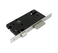 IZHAOGJING Deadlock, Mortice Lock 1 Set Of Stainless Steel 85 Lock Body Aluminum Alloy Flat Open Balcony Door Lock(5085)